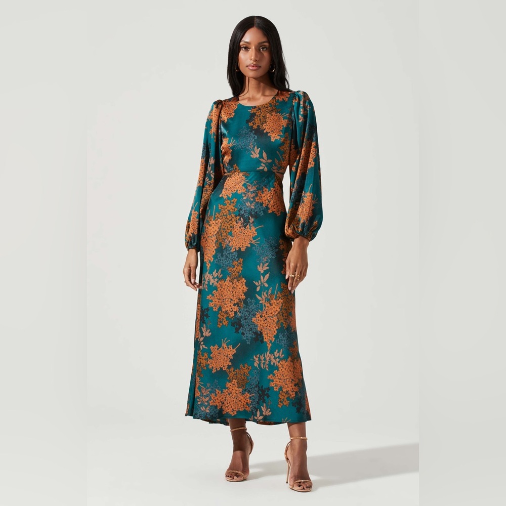 ASTR the label dress - PERFECT for fall weddings!